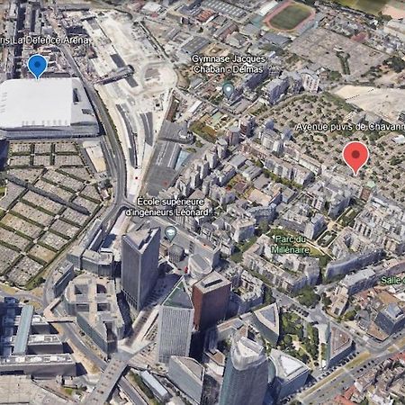 Cozy Haven Near Paris La Defense Grande Arche Apartment กูร์เบอวัวร์ ภายนอก รูปภาพ